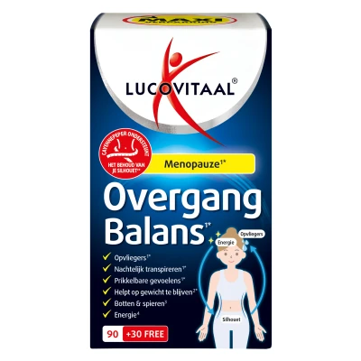 Afbeelding van Stapel tot 60% korting Lucovitaal Overgang Balans 120 tabletten