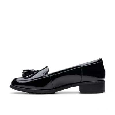 Afbeelding van Clarks Havisham Instappers, Dames, Maat: 42, Black Leer