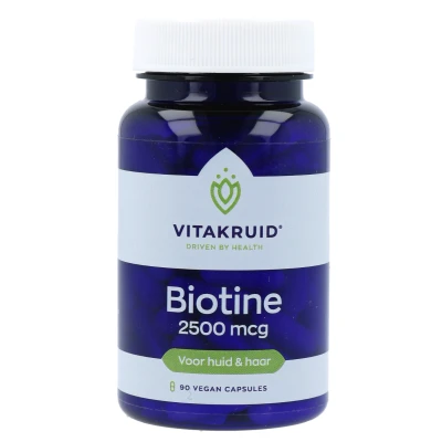 Afbeelding van Vitakruid Biotine 2500mcg Capsules