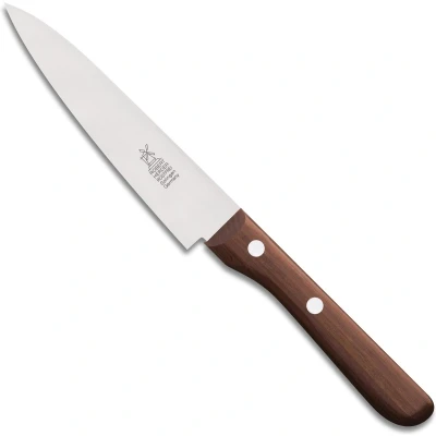 Afbeelding van Robert Herder Universeelmes Petty Omnivore RVS Middenspits Lemmet 13 cm Heft Pruimenhout