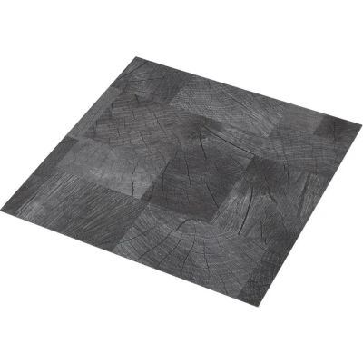 Afbeelding van Vloerplanken zelfklevend 5,11 m² PVC houtstructuur grijs