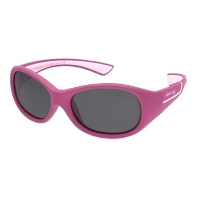 Afbeelding van Active Sol Kids @School Sports Zonnebril meisjes en jongens 100% UV 400 bescherming onverwoestbaar flexibel rubber 5 10 jaar slechts 22 gram (Ice/Pink)
