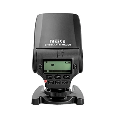 Afbeelding van Meike Speedlite MK 320 i TTL Blitz geschikt voor Nikon F DSLR camera&#039;s