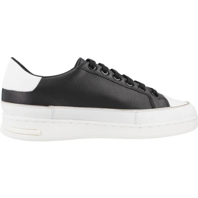 Afbeelding van Geox D JAYSEN dames Sneakers, zwart wit, 38 EU