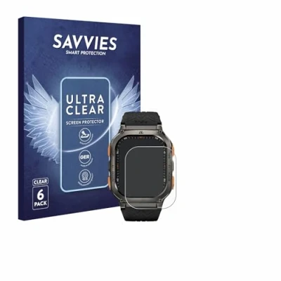Afbeelding van Savvies Screenprotector voor Kospet Tank M3 Ultra Folie Beschermfolie transparant (6 Stuks)
