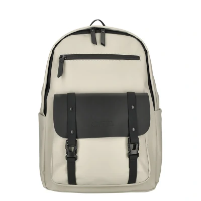 Afbeelding van Enrico Benetti Glasgow Laptop backpack 15&quot; light taupe Laptoptas Laptoprugzak