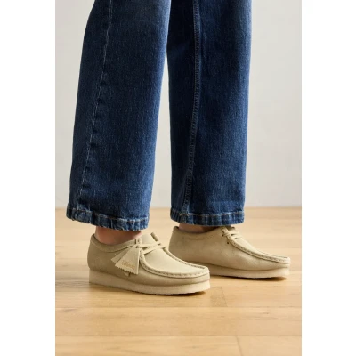 Afbeelding van Clarks Originals Wallabee Veterschoenen maple, Dames, Maat: 36, Maple Veloursleer