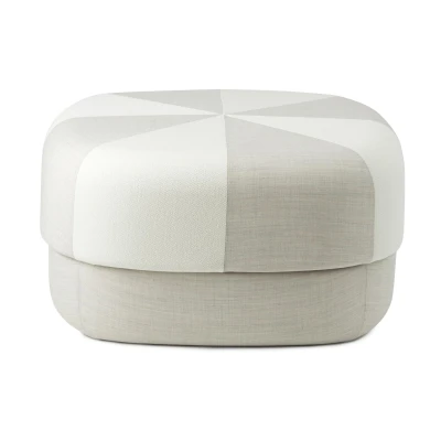 Afbeelding van Normann Copenhagen Circus Duo Poef Large Wit