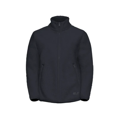 Afbeelding van Jack Wolfskin CURL Fleecejas, Dames, Maat: XS, Dark navy
