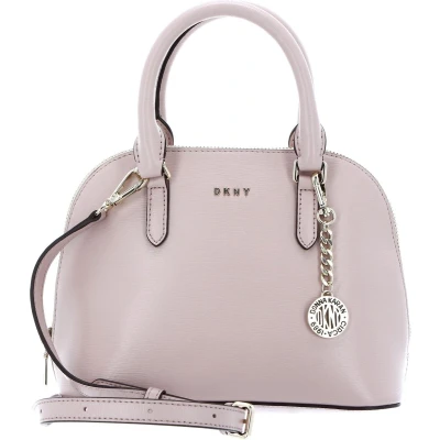 Afbeelding van DKNY Leren Schoudertas Bryant Dome Satchel Bag Cashmere Roze