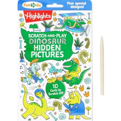 Afbeelding van Scratch and Play Dinosaur Hidden Pictures
