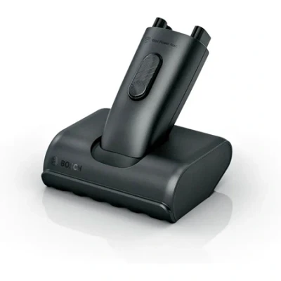 Afbeelding van Bosch Mini powerkop voor Unlimited 10 en 9, grondige reiniging van de bekleding, compact, eenvoudig op te bergen het dockingstation, zwart, BHZUNGMP.