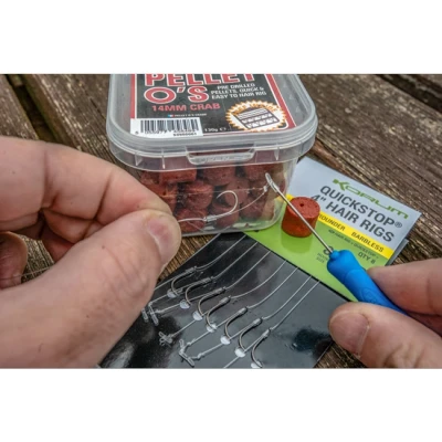 Afbeelding van Korum Big Fish Supersteel Allrounder Quickstop 4 Hair Rigs Barbless (8pcs) Maat : haak 14 0.23mm