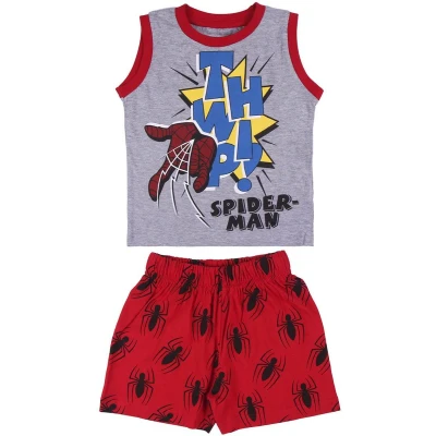 Afbeelding van Spiderman Shortama Kledingset Thwip!