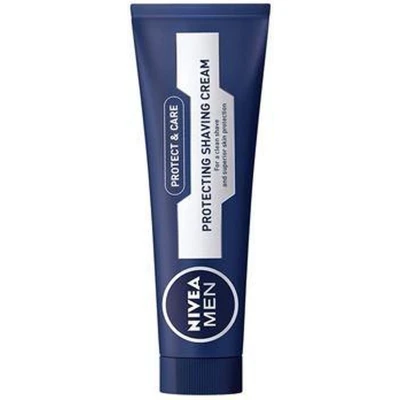 Afbeelding van Nivea Scheercreme Protect &amp; Care normaal tot droge huid 100 ml