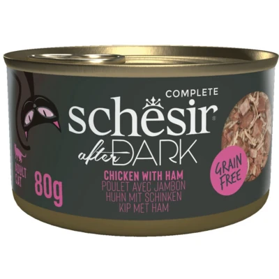 Afbeelding van 12x Schesir After Dark Bouillon Kip &amp; Ham 80 gr