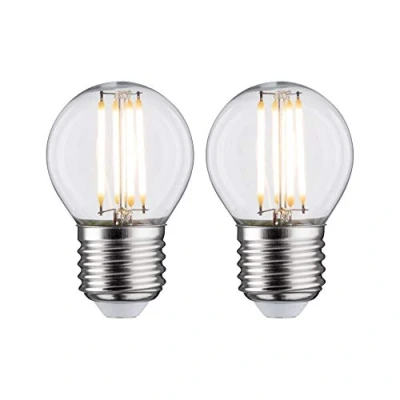 Afbeelding van Paulmann 28640 LED lamp druppel 2x5W verlichtingsmiddel helder peer verlichting 2700 K E27
