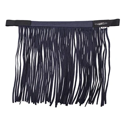 Afbeelding van QHP Vliegenfrontriem Blauw Xtra Full