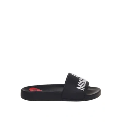 Afbeelding van Love Moschino POLJA28052G0MI14000, damessandalen, Zwart, 36 EU, EU