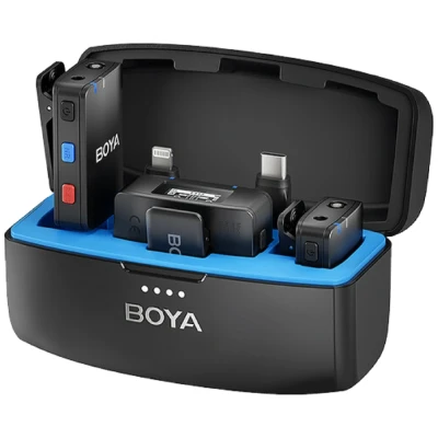 Afbeelding van Boya Boyamic Professionele Draadloze Microfoonset incl. 2 Microfoons