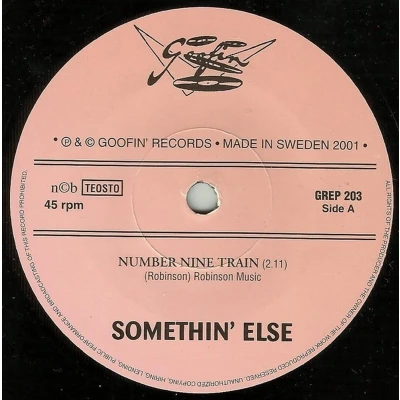 Afbeelding van Somethin&#039; Else Number Nine Train (Single)