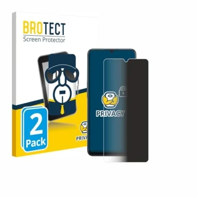 Afbeelding van BROTECT privacy screenprotector voor Oppo A91 Folie Beschermfolie Blauwlichtfilter (2 Stuks)