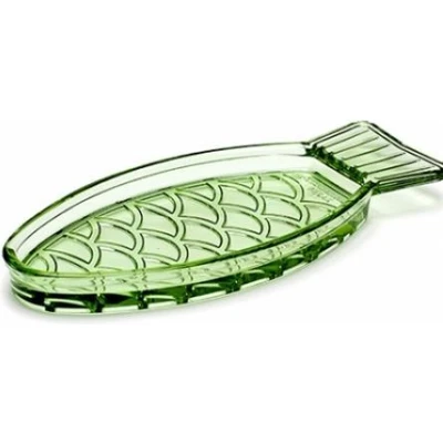 Afbeelding van Serax serveerbord Fish &amp; (23x10 cm) (set van 2)