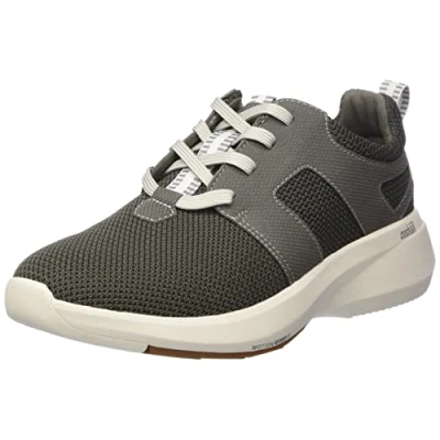 Afbeelding van Clarks Lehman Tie Sneakers voor heren, taupe, 39,5 EU, taupe
