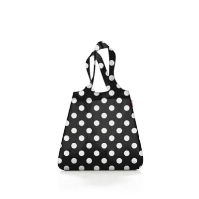 Afbeelding van Reisenthel Mini Maxi Shopper Opvouwbaar 15L Dots Wit