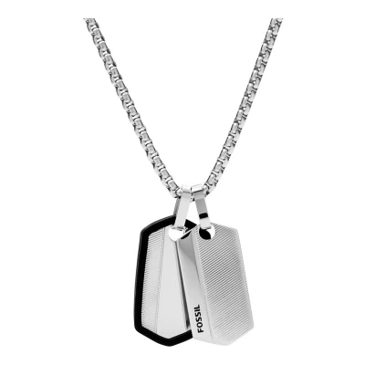 Afbeelding van Fossil JF03996040 Staal Ketting