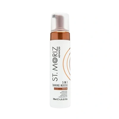 Afbeelding van St. Moriz Advanced Pro Formula 5in1 bruiningsmousse medium 200 ml