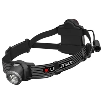 Afbeelding van Ledlenser H7 SE led hoofdlamp, allround 300 lumen, 160 meter lichtbereik, 30 uur lichtduur, scherpstelbaar, met achterlicht, incl. batterijen en USB kabel