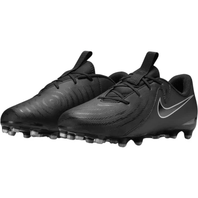 Afbeelding van Nike Performance JR Phantom GX II Academy FG/MG Unisex Voetbalschoenen met Kunststof noppen voor kinderen, Maat: 32, Black