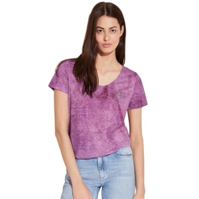 Afbeelding van Street One Tshirt print, Dames, Maat: 40, Pink