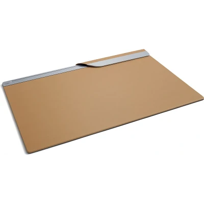 Afbeelding van Onderlegger Sigel Smartstyle 600x440mm cognac/zilvergrijs