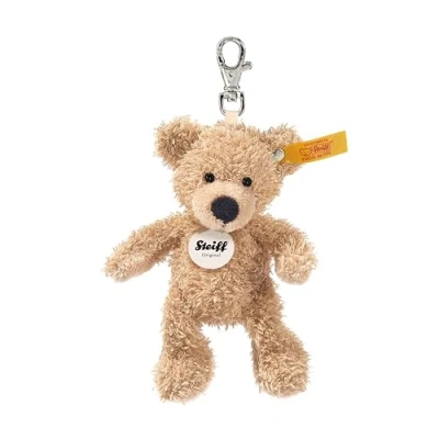 Afbeelding van Steiff 111600 Teddyb.Fynn 12 beige Fynn Teddy Bear sleutelhanger, dierenprint, cm