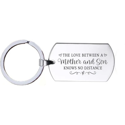 Afbeelding van Sleutelhanger RVS The Love Between Mother And Son