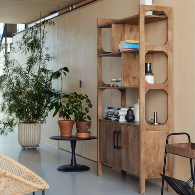 Afbeelding van Brix Damian wandkast 100 cm Hout