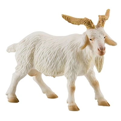 Afbeelding van Bullyland 62317 speelfiguur geitenbok, ca. 9,6 cm groot dierenfiguur, detailgetrouw, PVC vrij, ideaal als klein cadeau voor kinderen vanaf 3 jaar