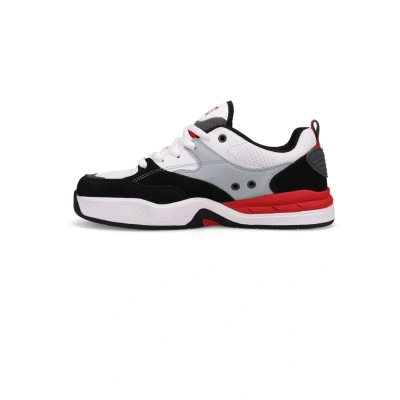 Afbeelding van DC Shoes Ascend Sneakers laag, Maat: 41, Xksw black grey white Leer