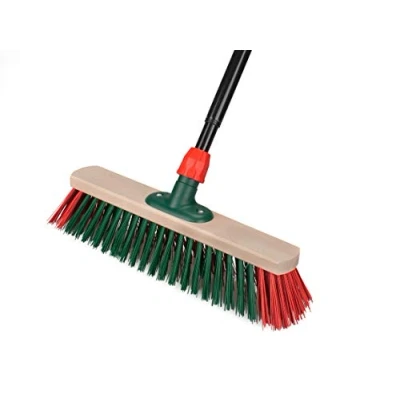 Afbeelding van BÜMAG Tuin en straatbezem, 40 cm, met pvc beharing telescoopsteel, klassiek, efficiënt goed