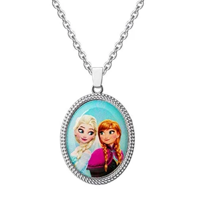 Afbeelding van Frozen Zilveren Ketting NH00814RL 16, Eén maat, Metaal