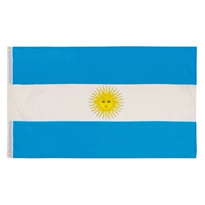Afbeelding van Vlaggen van aricona vlag Argentinië met 2 metalen ogen, weerbestendig nationale 90 x 150 cm