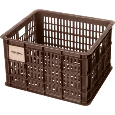 Afbeelding van Basil fietskrat 27 liter 34 x 40 cm bruin 21092