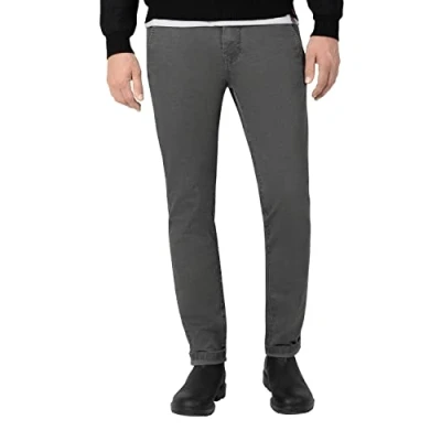 Afbeelding van TIMEZONE Heren Chino Broek slim JANNOTZ Grijs Volwassenen