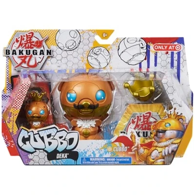 Afbeelding van Bakugan, Cubbo Deka pakket met exclusieve Jumbo King en Core Cubbo, Geogan Rising Transformerende Collectible Action Figures, speelgoed voor kinderen, jongens vanaf 6 jaar
