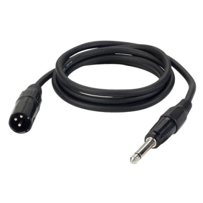 Afbeelding van Dap FL13 XLR Male 3 polig &gt; Jack mono kabel 1,5mtr