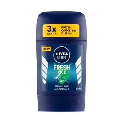 Afbeelding van 5x Nivea Men Deodorant Stick Fresh Kick 50ml