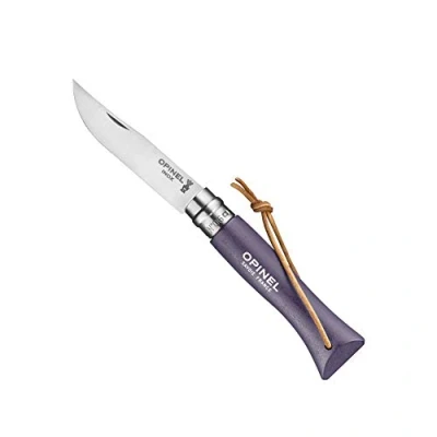 Afbeelding van Opinel O002204 Unisex No.6, Lila TRADICIÓN COLORAMA, zilver
