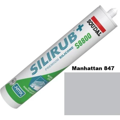 Afbeelding van Soudal Silirub+ S8800 Natuursteen Siliconenkit Manhattan 300 ml 120989